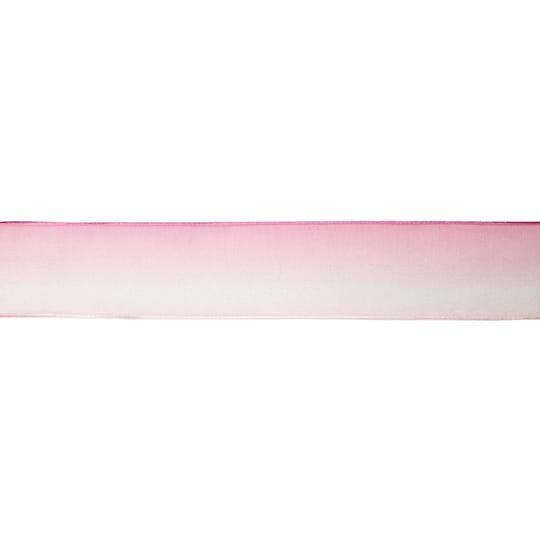 12 Pack: 1.5" x 3yd. Sheer Wired Ombre Ribbon by Celebrate It®